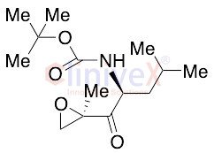 tert-Butyl ((S)-4-Methyl-1-((R)-2-methyloxiran-2-yl)-1-oxopentan-2-yl)carbamate