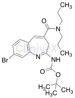 tert-Butyl (8-Bromo-4-(dipropylcarbamoyl)-3H-benzo[b]azepin-2-yl)carbamate