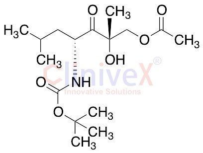 (2S,4R)-4-((t-Butoxycarbonyl)amino)-2-hydroxy-2,6-dimethyl-3-oxoheptyl Acetate
