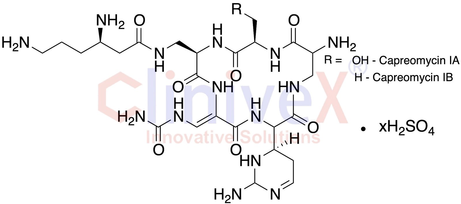 Capreomycin sulfate for identification RS