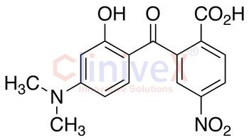 2’-Carboxy-4-dimethylamino-2-hydroxy-5’-nitrobenzophenone
