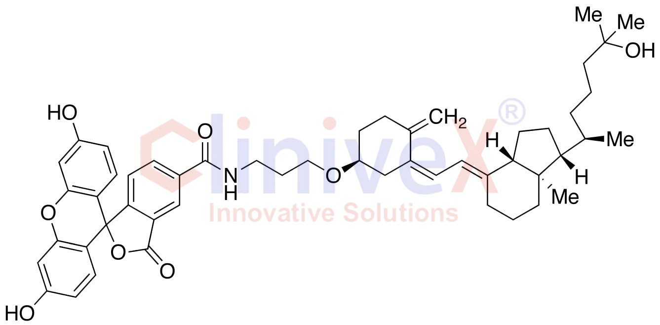 25-Hydroxy Vitamin D3 3,3′-(Carboxyfluorescein)aminopropyl Ether