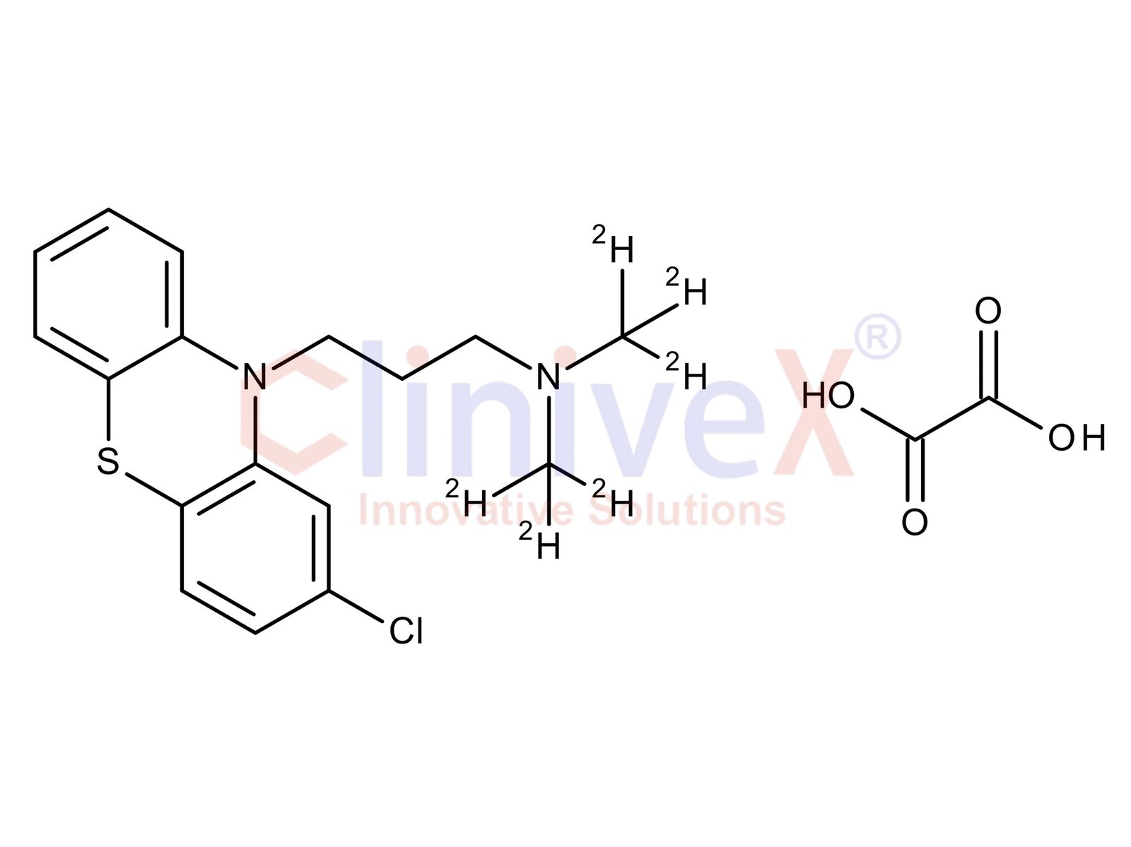 Chlorpromazine-d6 Oxalate (N,N-dimethyl-d6)