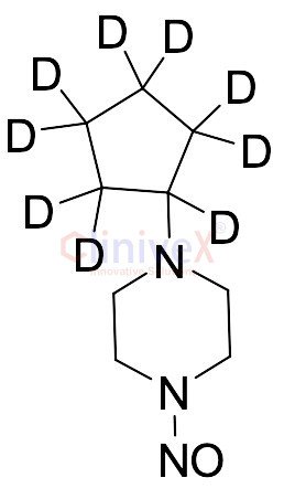 1-Cyclopentyl-4-nitrosopiperazine-d9 (1mg/mL in Methanol)