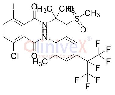 3-Chloro-6-iodo-N1-(2-methyl-1-(methylsulfonyl)propan-2-yl)-N2-(2-methyl-4-(perfluoropropan-2-yl)phenyl)phthalamide