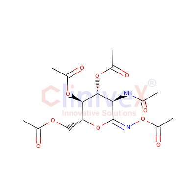2-Acetamido-2-deoxy-D-gluconhydroximo-1,5-lactone 1,3,4,6-tetraacetate