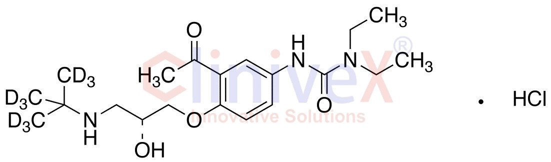 (R)-(+)-Celiprolol-d9 Hydrochloride