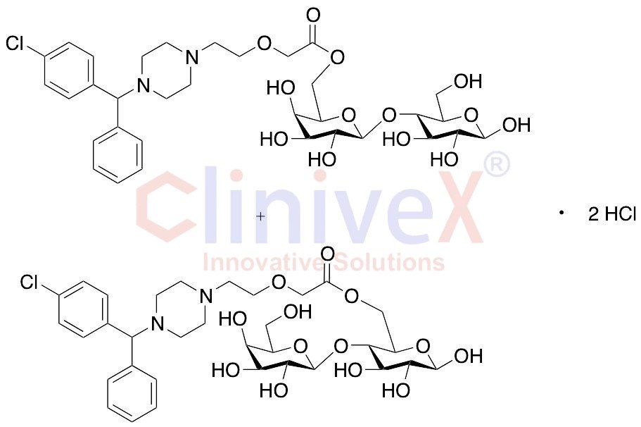 Cetirizine 6,6'-O-Lactose Ester Dihydrochloride (6,6'-Mixture) (>90%)