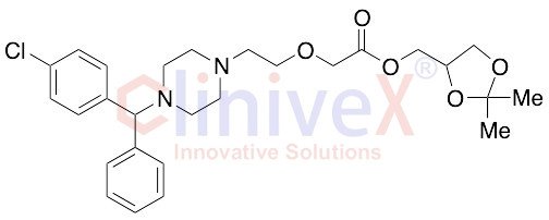 Cetirizine (2,2-Dimethyl-1,3-dioxolan-4-yl)methyl ester