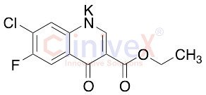 7-Chloro-6-fluoro-1,4-dihydro-4-oxo-3-quinolinecarboxylic Acid Ethyl Ester Potassium Salt