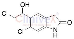 6-Chloro-5-(2-chloro-1-hydroxyethyl)-1,3-dihydro-2H-indol-2-one