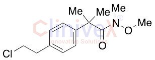 4-(2-Chloroethyl)-N-methoxy-N,Alpha,Alpha-trimethyl-benzeneacetamide