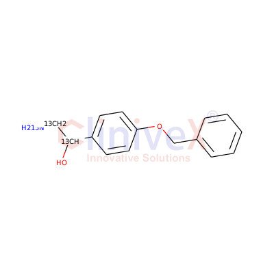 2-Amino-1-(4’-benzyloxyphenyl)ethanol-13C2,15N