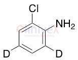 2-Chloroaniline-4,6-d2