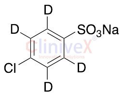 4-Chlorobenzenesulfonic Acid-d4 Sodium Salt