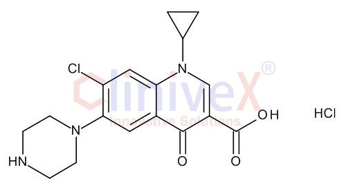 7-Chloro-1-cyclopropyl-4-oxo-6-(piperazin-1-yl)-1,4-dihydroquinoline-3-carboxylic Acid Hydrochloride