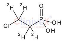 (2-Chloroethyl) Phosphonic Acid-d4