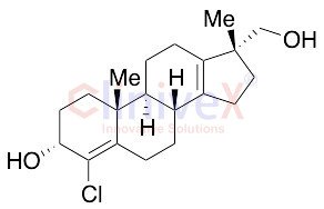 (3alpha,17alpha)-4-Chloro-3-hydroxy-17-methyl-18-Norandrosta-4,13-diene-17-methanol