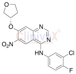 (S)-N-(3-Chloro-4-fluorophenyl)-6-nitro-7-(tetrahydrofuran-3-yloxy)quinazolin-4-amine