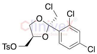 ((2S,4R)-2-(Chloromethyl)-2-(2,4-dichlorophenyl)-1,3-dioxolan-4-yl)methyl 4-Methylbenzenesulfonate