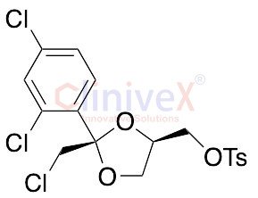 ((2R,4R)-2-(Chloromethyl)-2-(2,4-dichlorophenyl)-1,3-dioxolan-4-yl)methyl 4-Methylbenzenesulfonate