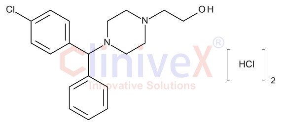 4-(p-Chloro-alpha-phenylbenzyl)-1-piperazineethanol Dihydrochloride