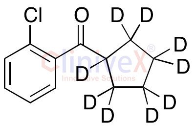 2-Chlorophenyl Cyclopentyl-d9 Ketone