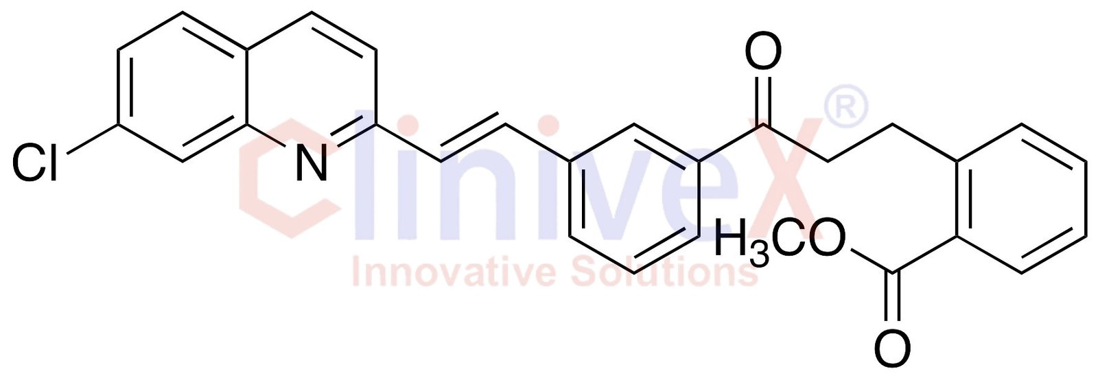 2-[3-[3-[(1E)-2-(7-Chloro-2-quinolinyl)ethenyl]phenyl]-3-oxopropyl]benzoic Acid Methyl Ester