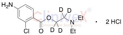 Chloroprocaine Dihydrochloride-d4