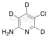 5-Chloro-2-pyridinamine-3,4,6-d3