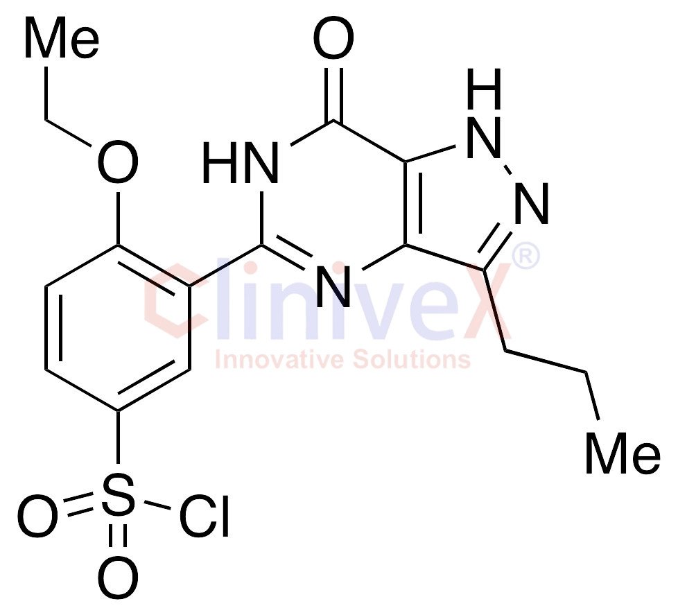 5-(5-Chlorosulfonyl-2-ethoxyphenyl)-3-propyl-1,6-dihydro-7H-pyrazolo[4,3-d]pyrimidin-7-one
