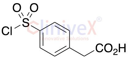 4-Chlorosulfonylphenylacetic Acid