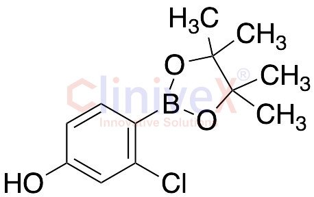 3-Chloro-4-(4,4,5,5-tetramethyl-1,3,2-dioxaborolan-2-yl)phenol