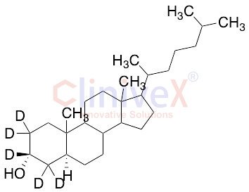 5Alpha-Cholestan-3Alpha-ol-2,2,3,4,4-d5