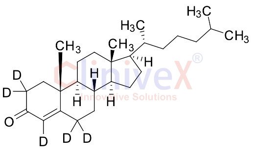 4-Cholesten-3-one-2,2,4,6,6-d5