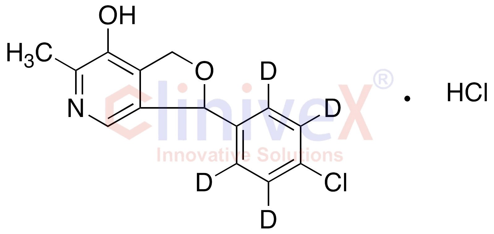 Cicletanine-d4 Hydrochloride