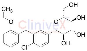4-Desethoxy-2-ethoxy Dapagliflozin, >90%