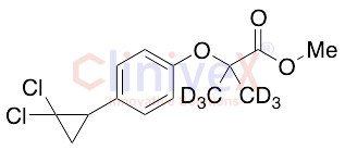 Ciprofibrate Methyl Ester-d6