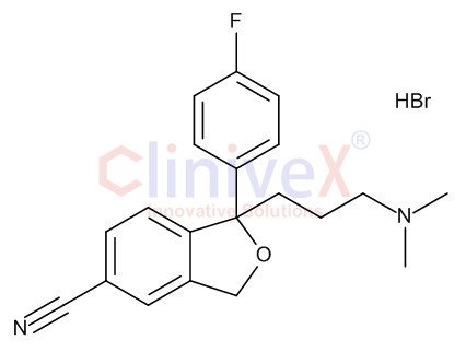 Citalopram hydrobromide 100 µg/mL in Acetonitrile