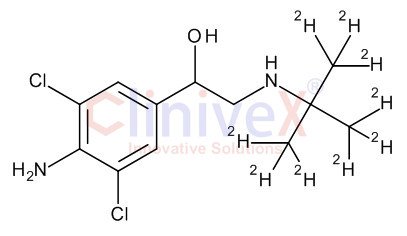 (±)-Clenbuterol D9 (trimethyl D9) 100 µg/mL in Acetonitrile