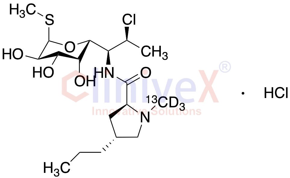 Clindamycin-13C,D3 Hydrochloride