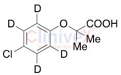 Clofibric-D4 Acid