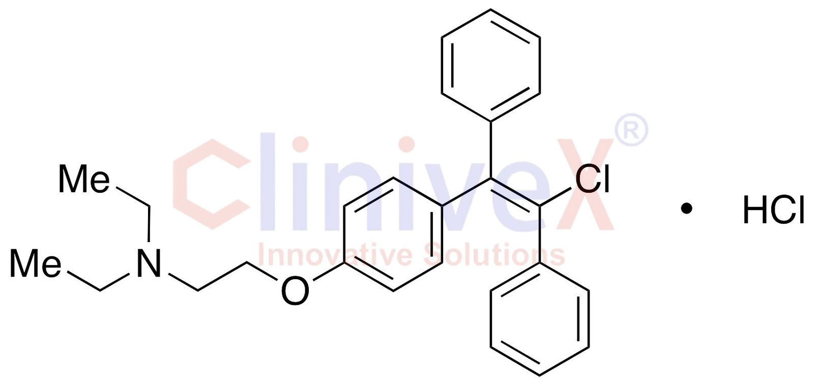 trans-Clomiphene Hydrochloride