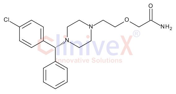 2-[2-[4-[(R)-(4-Chlorophenyl)phenylmethyl]-1-piperazinyl]ethoxy]-acetamide