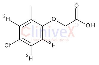 (4-Chloro-2-methylphenoxy-2,3,5-d3)acetic Acid