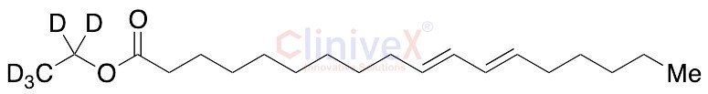 Conjugated Linoleic Acid Ethyl Ester-d5, 90% (Mixture of Isomers)