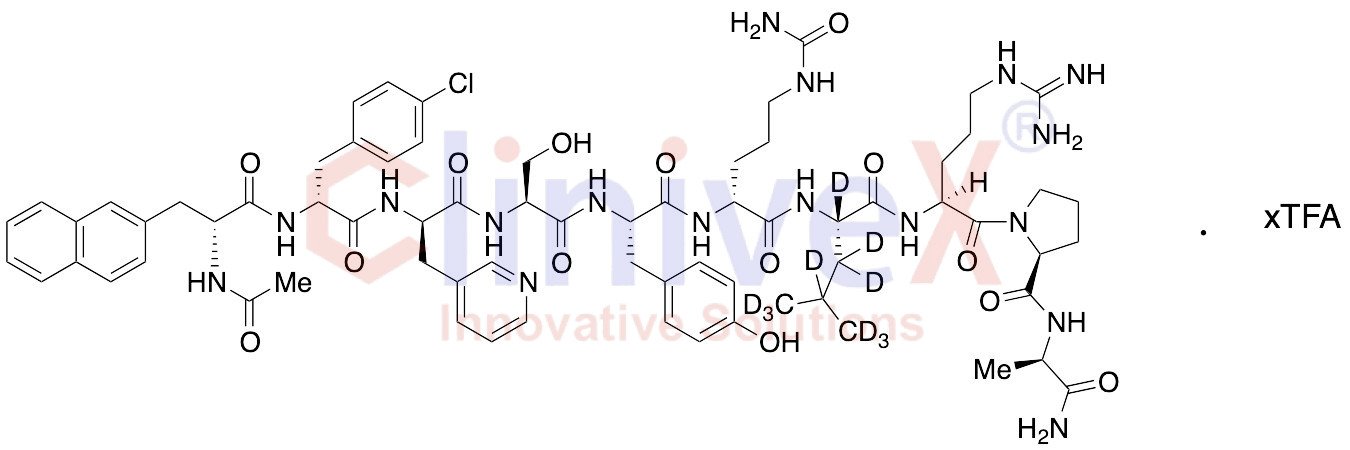 Cetrorelix-D10 TFA Salt