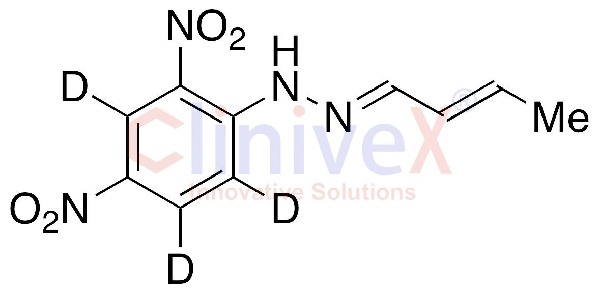 Crotonaldehyde 2,4-Dinitrophenylhydrazone-d3