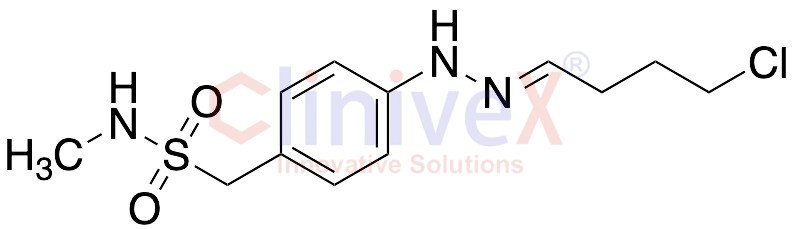 4-[2-(4-Chlorobutylidene)hydrazinyl]-N-methylbenzenemethanesulfonamide