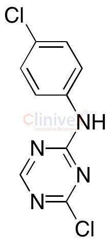 4-Chloro-N-(4-chlorophenyl)-1,3,5-triazin-2-amine
